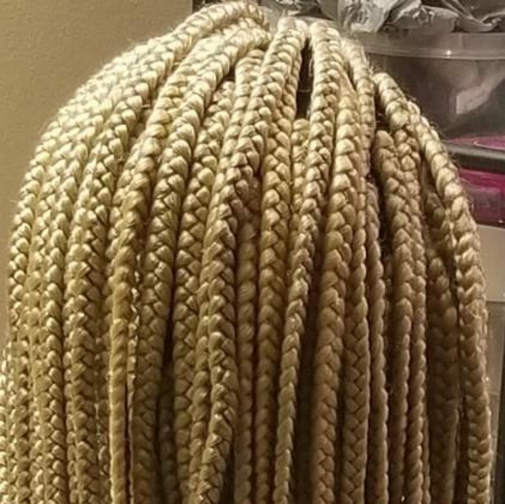 Hand Made Box Braid Wig - Picture 5 of 7